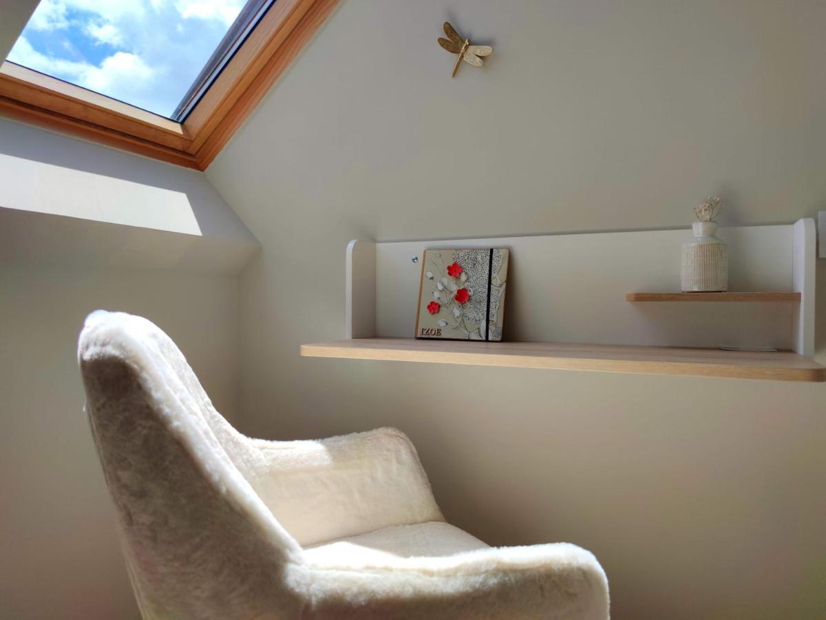 La Douce Halte - Gites Avec Spa Ou Sauna Saint-Ouen-Des-Toits Esterno foto